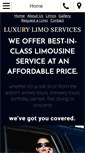 Mobile Screenshot of luxurylimoservices.net